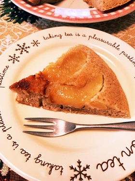フライパンで作るHMのりんごケーキ