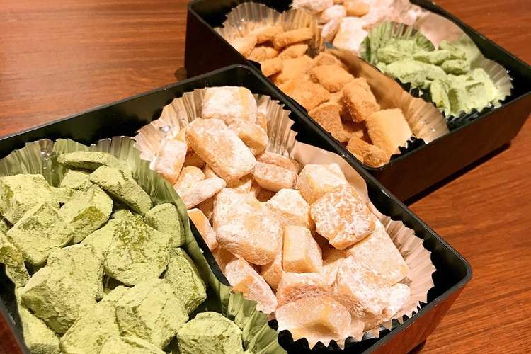 和三盆糖のお干菓子 レシピ 作り方 By にゃおこ先生 クックパッド 簡単おいしいみんなのレシピが352万品