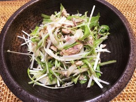栄養満点!鯖缶のさっぱりサラダ