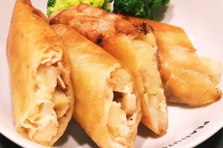 簡単 じゃがいもハムチーズ春巻き レシピ 作り方 By リクちぃママ クックパッド 簡単おいしいみんなのレシピが352万品