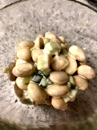糖質OFF♪大豆のマヨサラダの写真