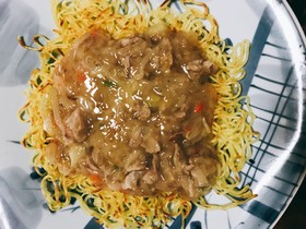 【編集中】あんかけ焼きそば(鶏だし風味)