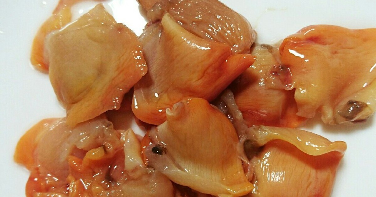 殻から出した赤貝をお刺身用にさばく方法 レシピ 作り方 By かずmama クックパッド 簡単おいしいみんなのレシピが361万品