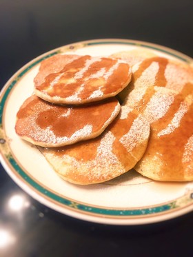 おから入りバナナパンケーキ◆糖質オフ