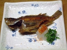 メバルの唐揚げ
