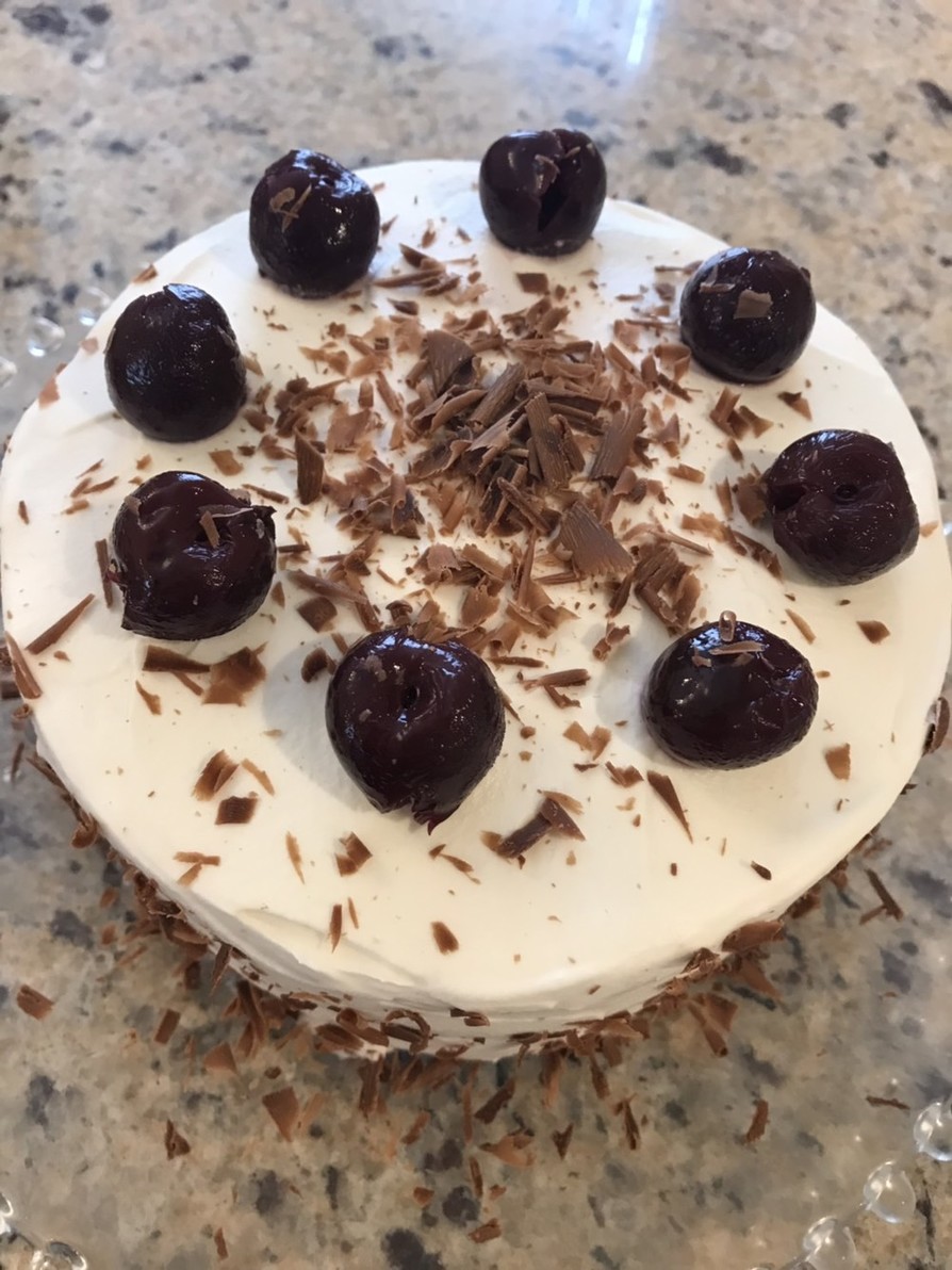 ダークチョコレートケーキのレシピ