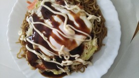 がっつり食べたい!節約広島お好み焼き風