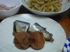 さんまの梅煮