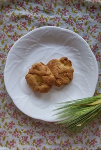 米粉使用　ざっくり「りんごのクッキー」