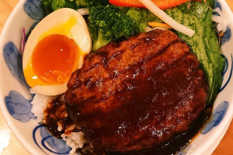 セブンミールだけでロコモコ丼 レシピ 作り方 By Mck1981 クックパッド