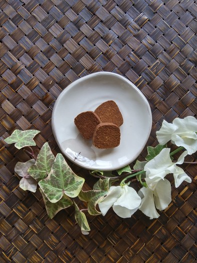 香ばしい「きなこクッキー」米粉使用の写真