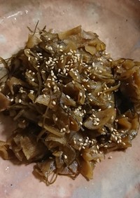 菊芋の佃煮