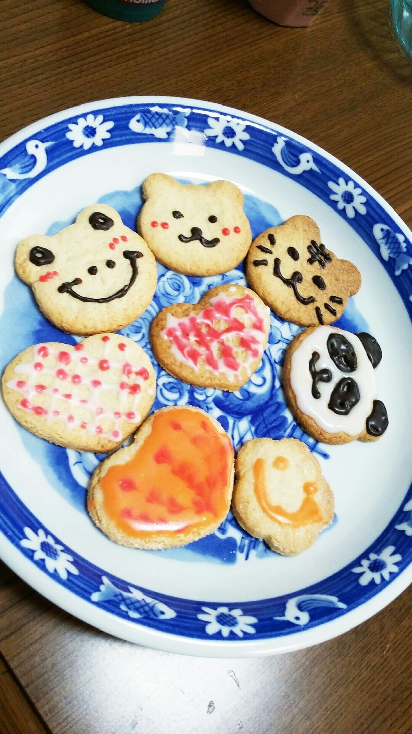 さくさく美味しいアイシングクッキーの画像