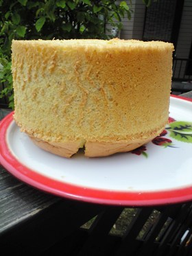 バナナメープルシフォンケーキ