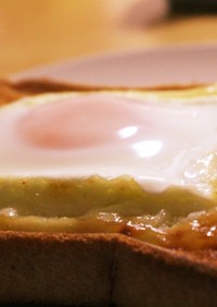 簡単卵マヨネーズトースト