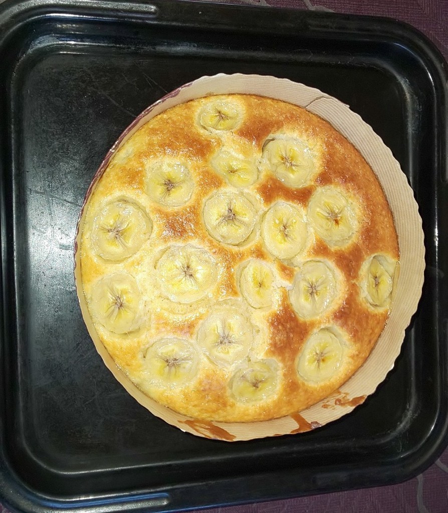 バナナのパウンドケーキの画像