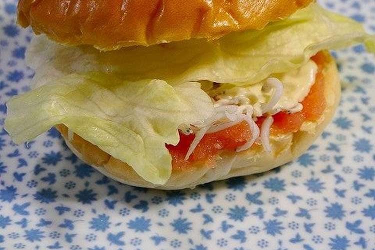 簡単 たらこしらすレタスサンド レシピ 作り方 By だんどり亭 クックパッド 簡単おいしいみんなのレシピが357万品