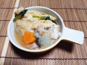 お楽しみ袋☆油揚げの野菜巾着