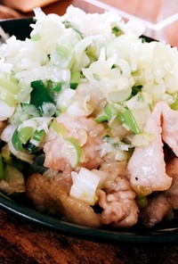 お肉ふっくら柔らか♡豚肉のネギ塩焼き