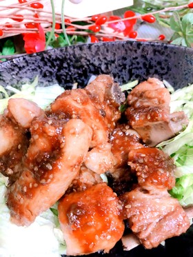 使ってみたくて♪焼肉のタレで豚スペアリブ