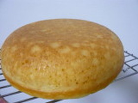 自家製ホットケーキミックスで炊飯器ケーキ
