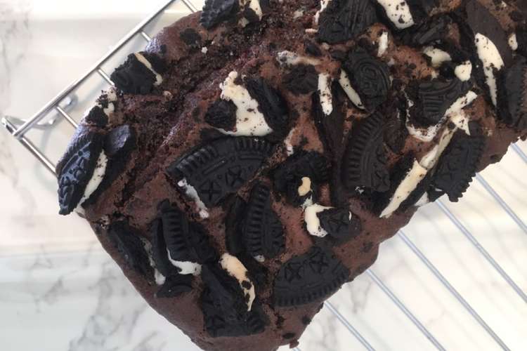 オレオココアパウンドケーキ レシピ 作り方 By はな抹茶 クックパッド 簡単おいしいみんなのレシピが350万品