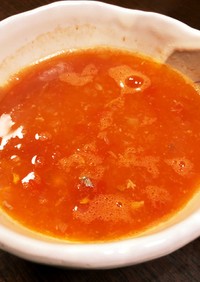【簡単】サバ缶とトマト缶で即席スープ