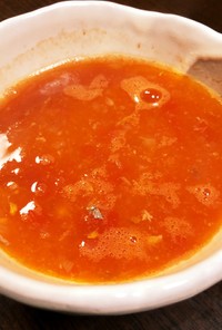 【簡単】サバ缶とトマト缶で即席スープ
