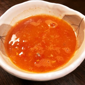 【簡単】サバ缶とトマト缶で即席スープ