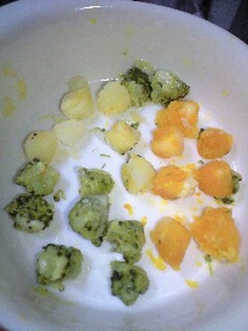 離乳食・後期■コロコロ野菜チーズ