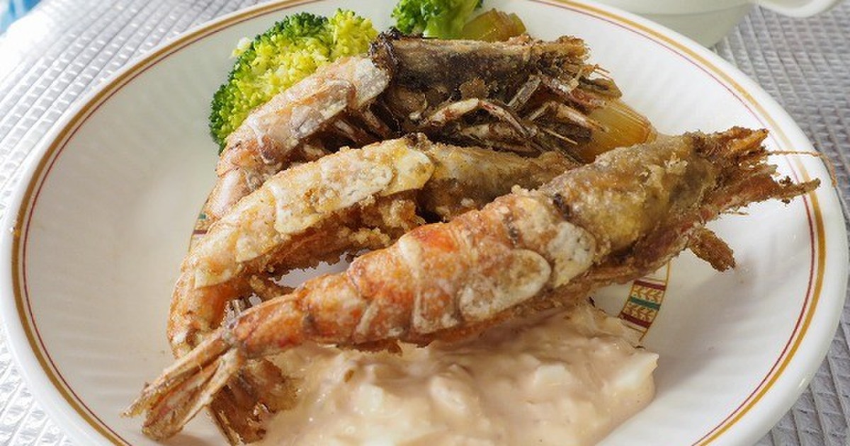 モサエビの唐揚げオーロラソース レシピ 作り方 By うおいち クックパッド 簡単おいしいみんなのレシピが356万品