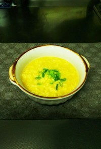 ふわっ卵の中華風コーンスープ