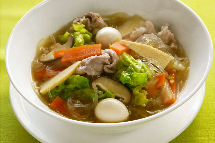 太平燕 タイピーエン 熊本県の郷土料理 レシピ 作り方 By こてんぐ 天狗缶詰 クックパッド 簡単おいしいみんなのレシピが352万品
