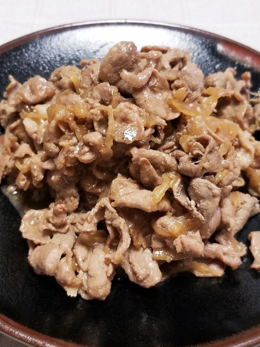 ☆お手軽❣️ラム肉と玉ねぎの炒め物☆の画像