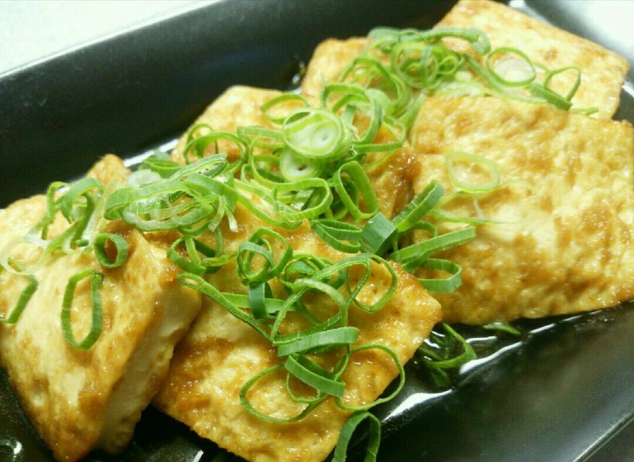 豆腐ステーキ生姜焼風の画像