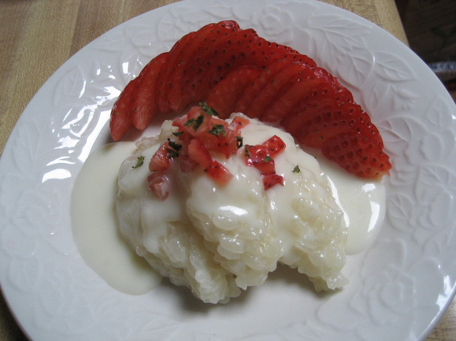 タイのレッドダックとスティッキーパイナップルライスのレシピ