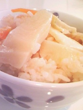 たけのこご飯 炊飯器だけで超簡単!