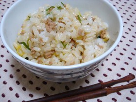 ✿ひき肉とキャベツの混ぜ混ぜ~ご飯✿