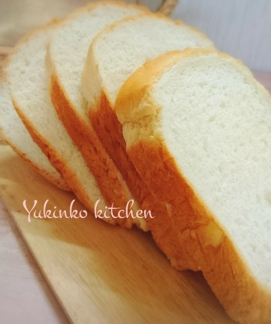 ホームベーカリー☆早焼きミルク食パンの写真