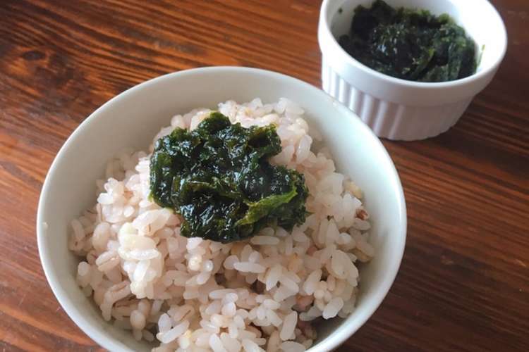 ご飯のお供 あおさの佃煮 レシピ 作り方 By まちゃみ ママ クックパッド