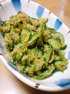 ~佐賀のばぁちゃんの味✿胡瓜のゴマ醤油~