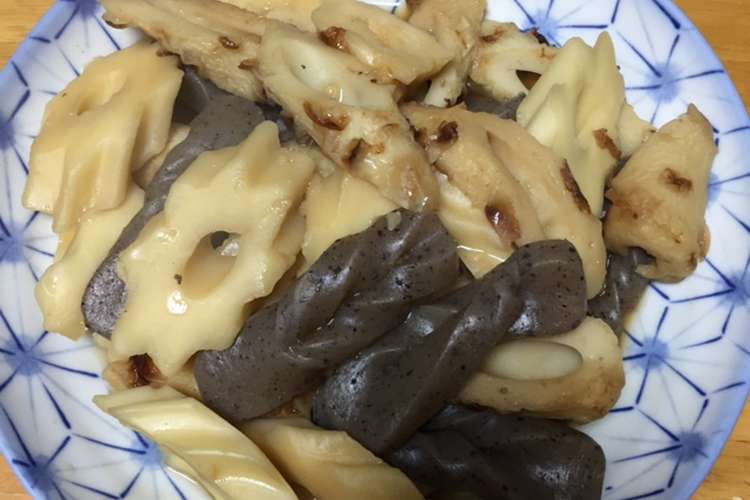 こんにゃくと竹輪 ちくわぶの煮物 レシピ 作り方 By しゅんのま クックパッド 簡単おいしいみんなのレシピが352万品