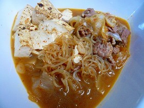 ピリッとコクウマ♪絶品!!肉豆腐