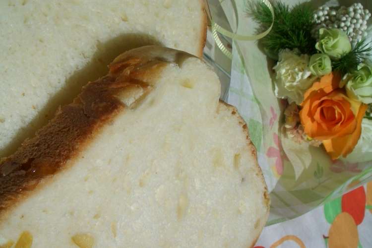 ｈｂde食パン 文旦の皮の砂糖漬け入り レシピ 作り方 By まゆはま クックパッド
