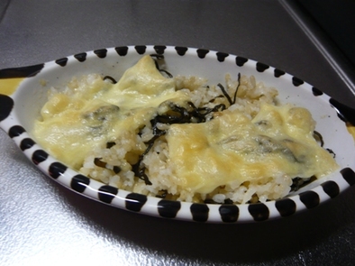 塩昆布＆チーズ☆ご飯の写真