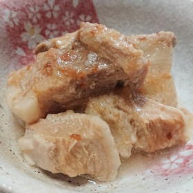 豚の角煮(塩麹と梅肉) 電気圧力鍋使用