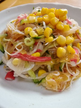 味付けいらず 新玉ねぎと中華くらげサラダ