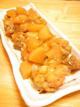 鶏手羽先のさっぱり煮