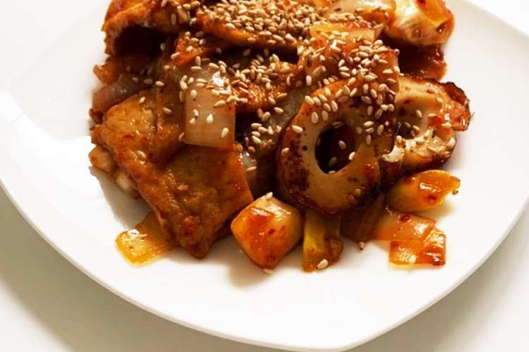 韓国家庭料理 オデン炒め 어묵볶음 レシピ 作り方 By さらんい クックパッド 簡単おいしいみんなのレシピが376万品
