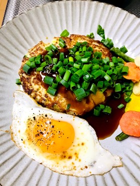 白菜大量消費!豆腐ハンバーグ
